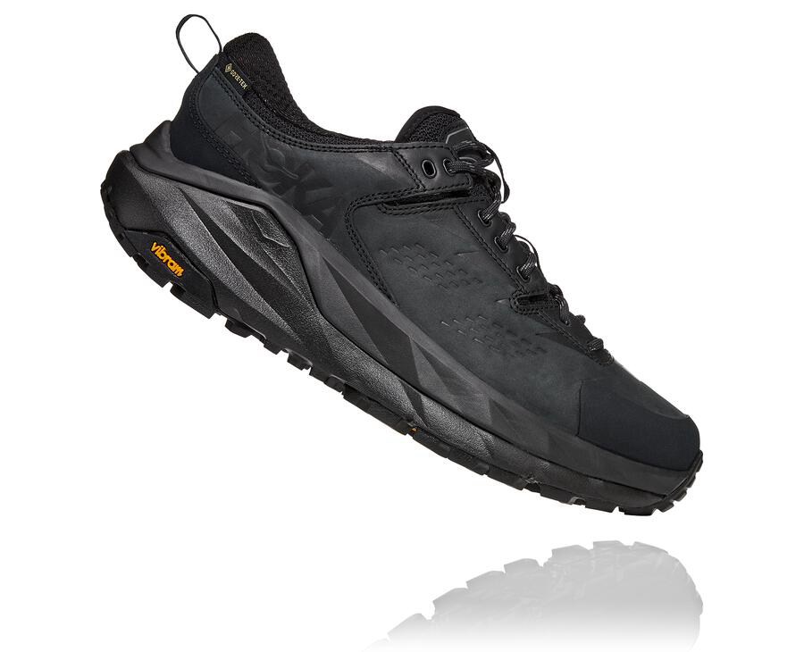 Hoka One One Trailove Tenisky Panske Čierne - Kaha Nizke GORE-TEX - 83607-VAJT